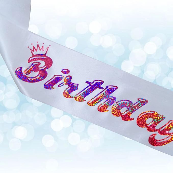 Birthday Baddie Sash