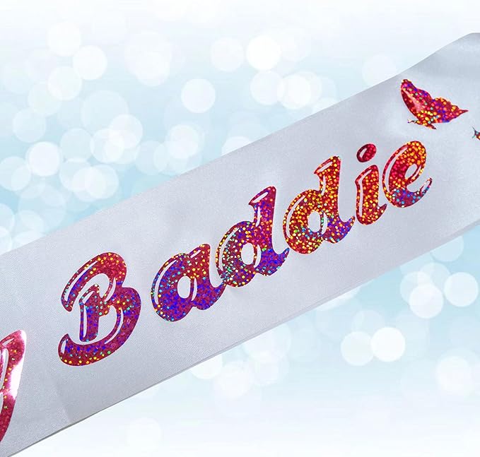 Birthday Baddie Sash