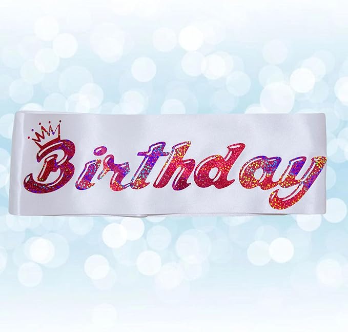 Birthday Baddie Sash