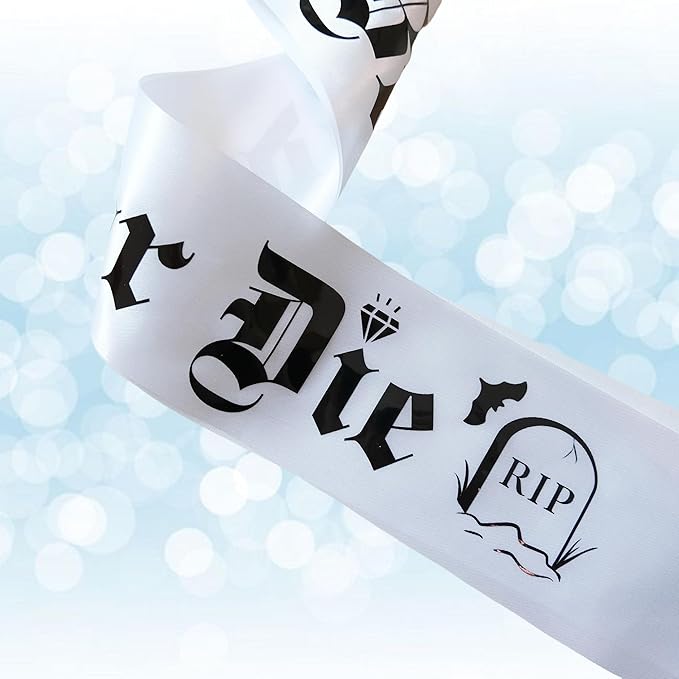 Bride or Die Sash