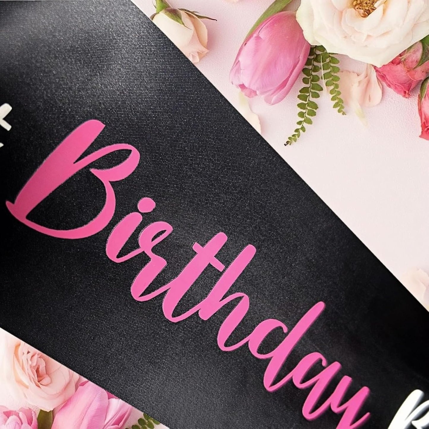 100% That Birthday Bitch Sash