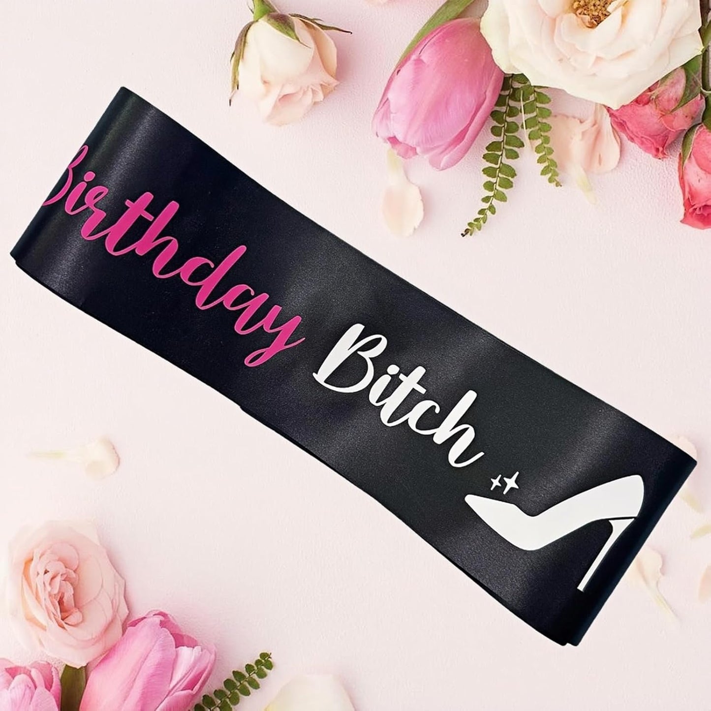 100% That Birthday Bitch Sash