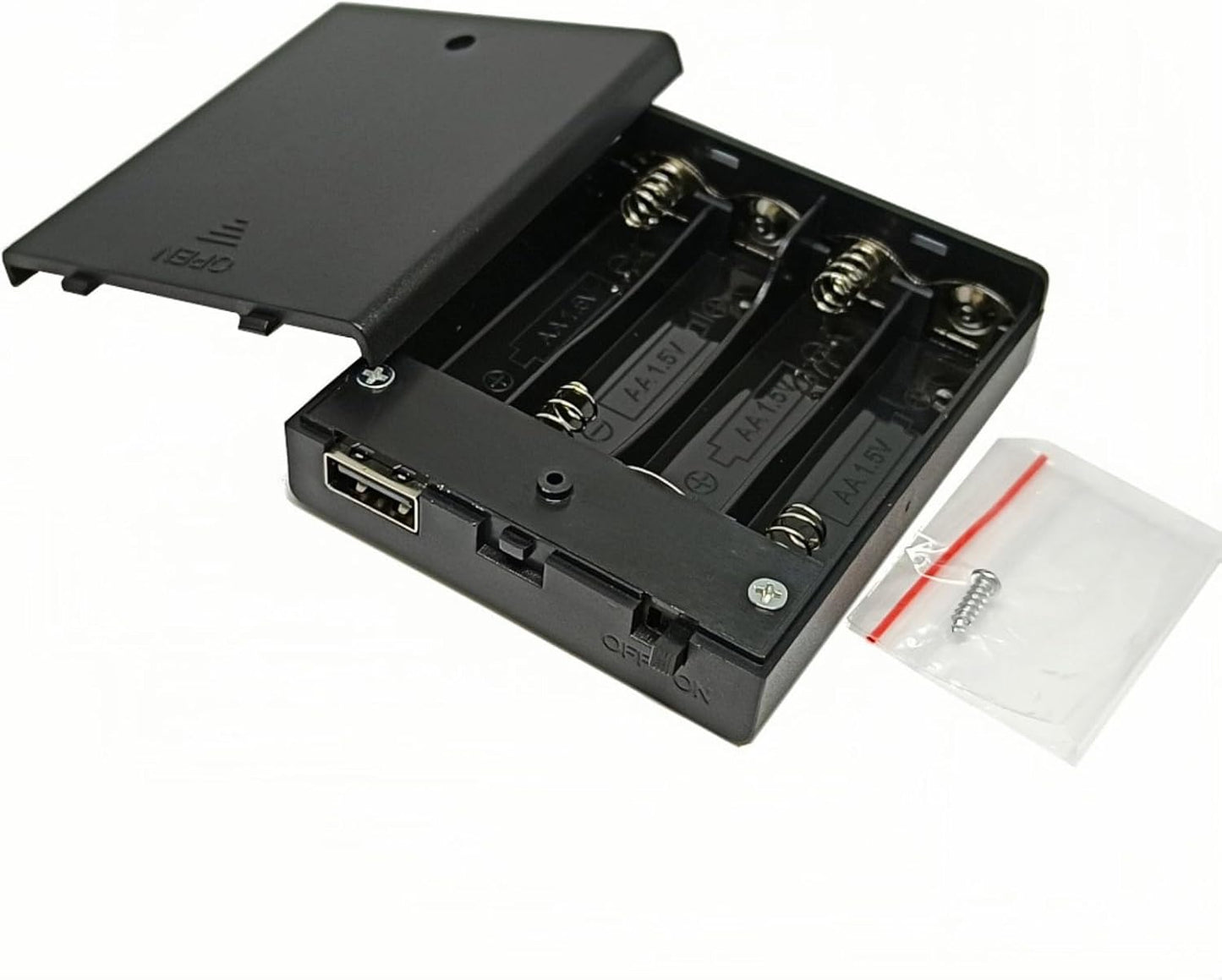 4-AA to USB Battery Box