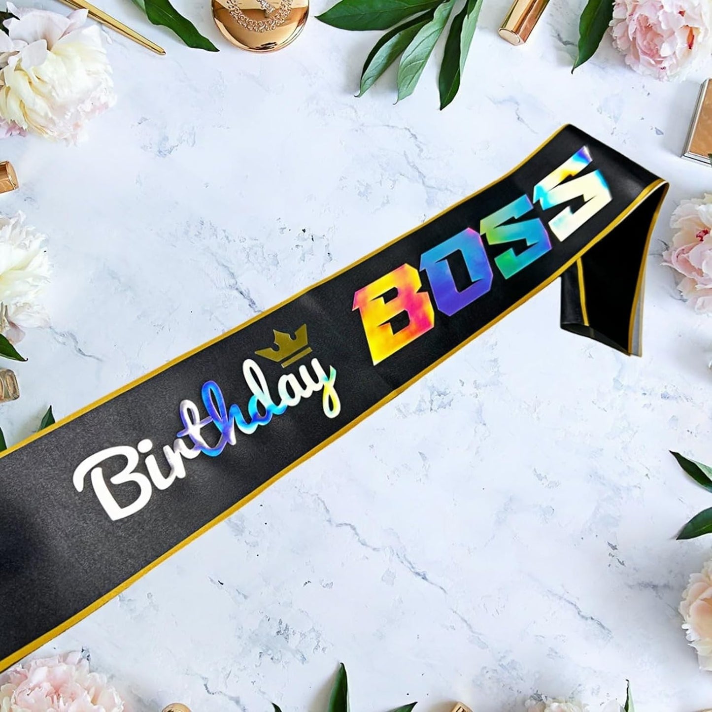 Birthday Boss Sash