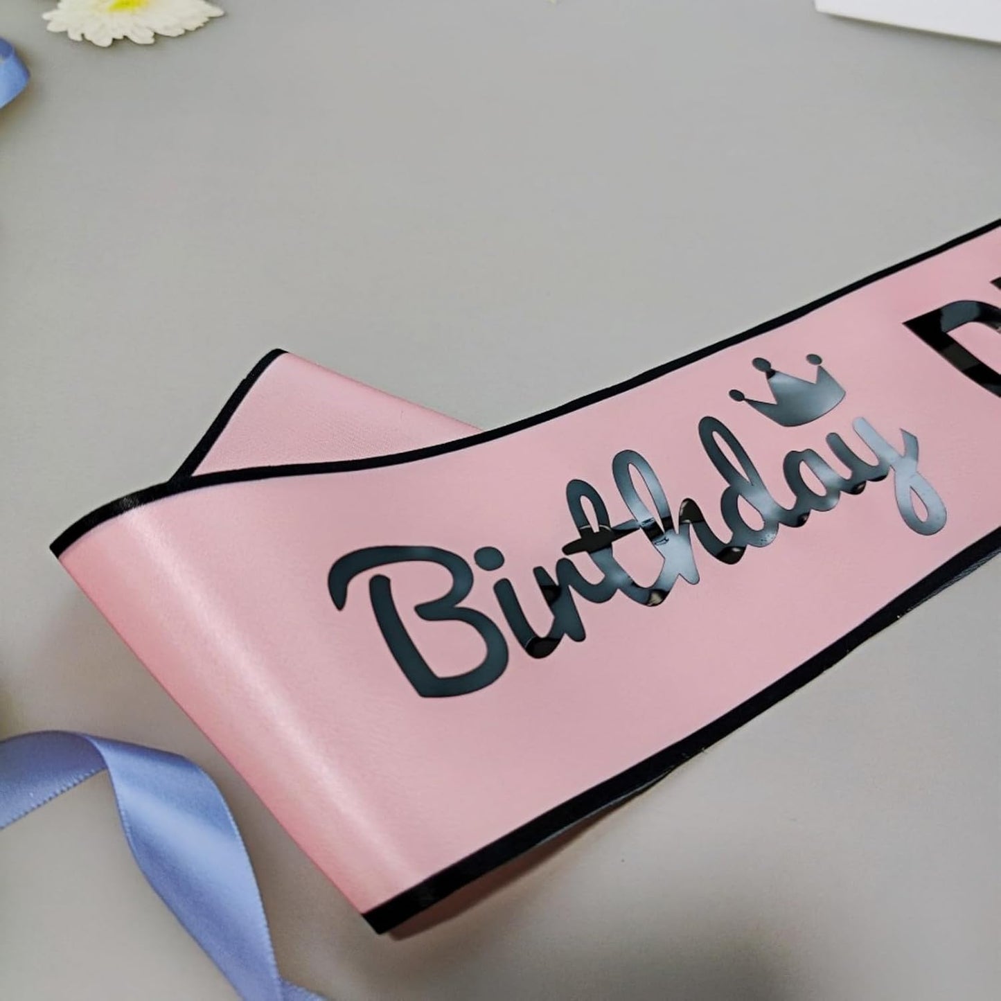 Birthday Diva Sash, Border