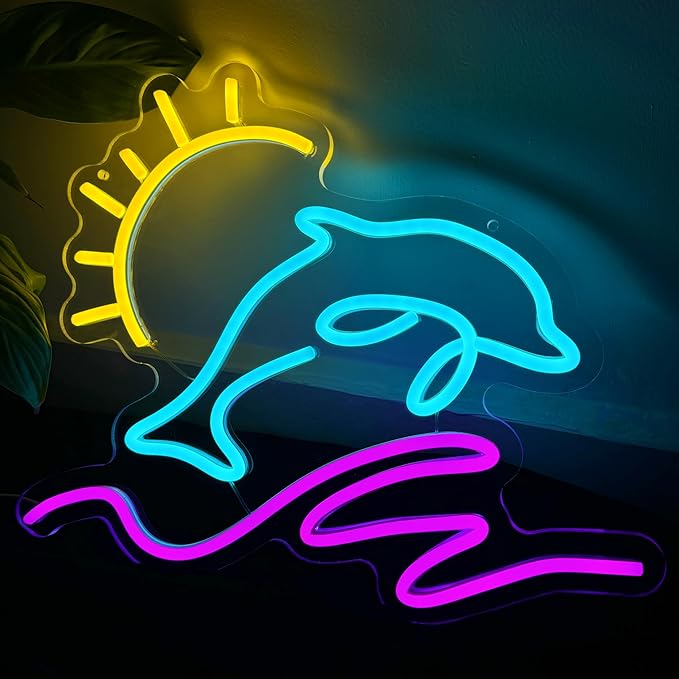 Decorit Dolphin LED Neon Sign
