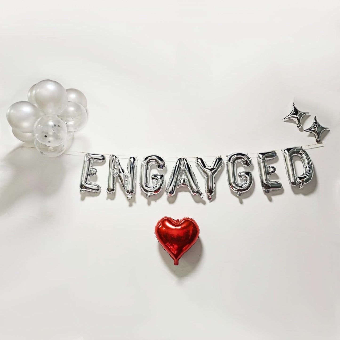 Engayged Letter Balloon Set