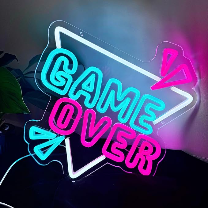 Decorit Gaming LED light Sign Wall Decor