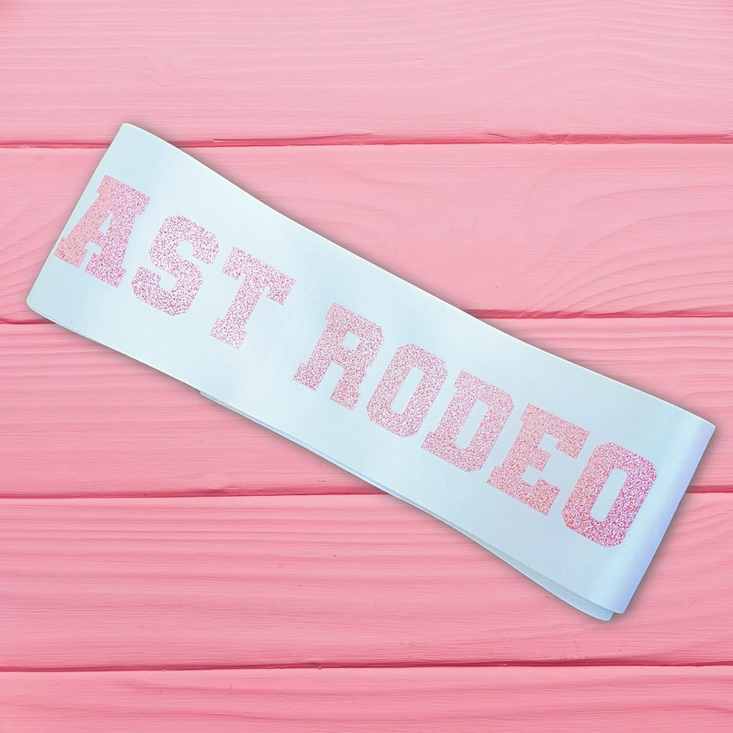 MY LAST RODEO Sash