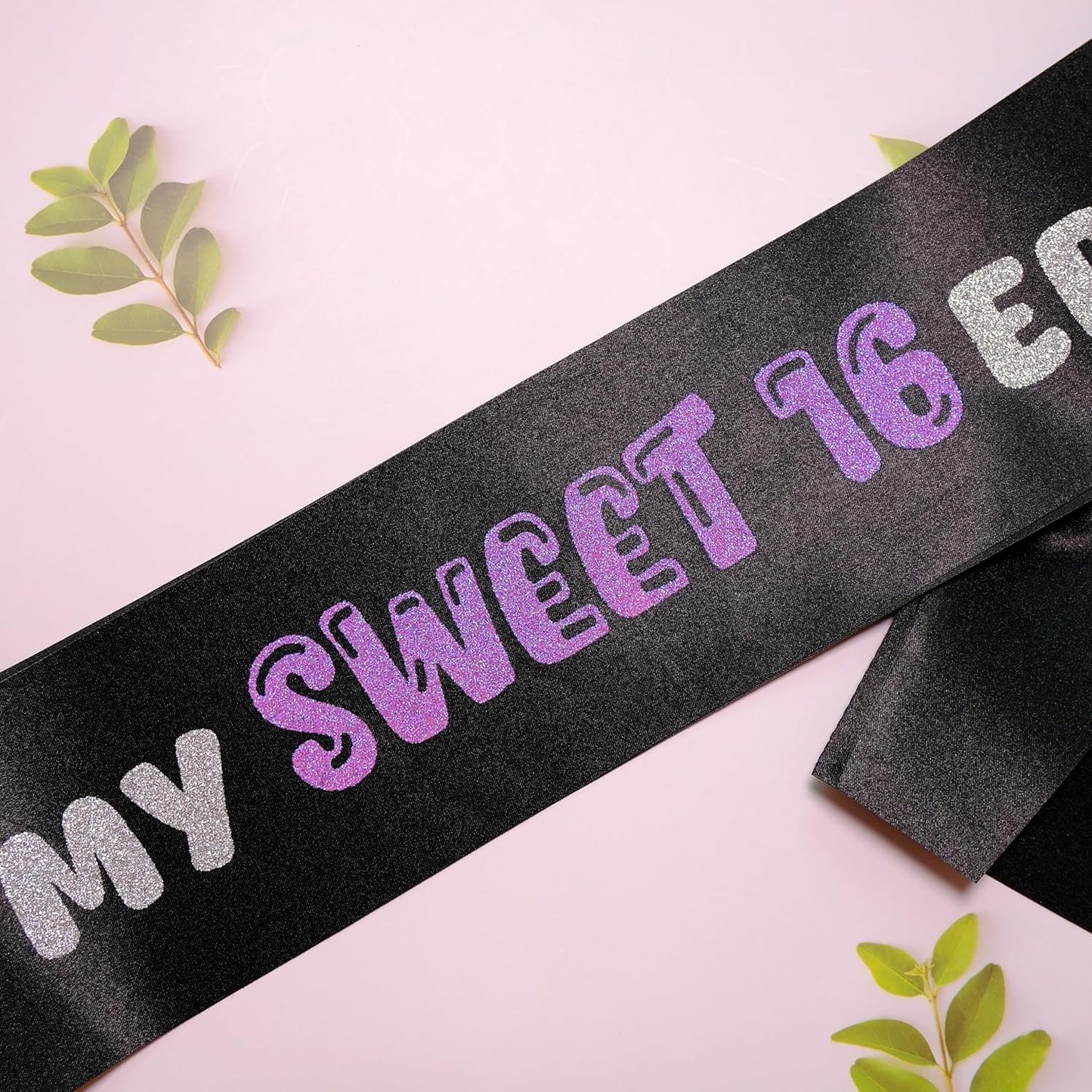Sweet 16 Party Sash