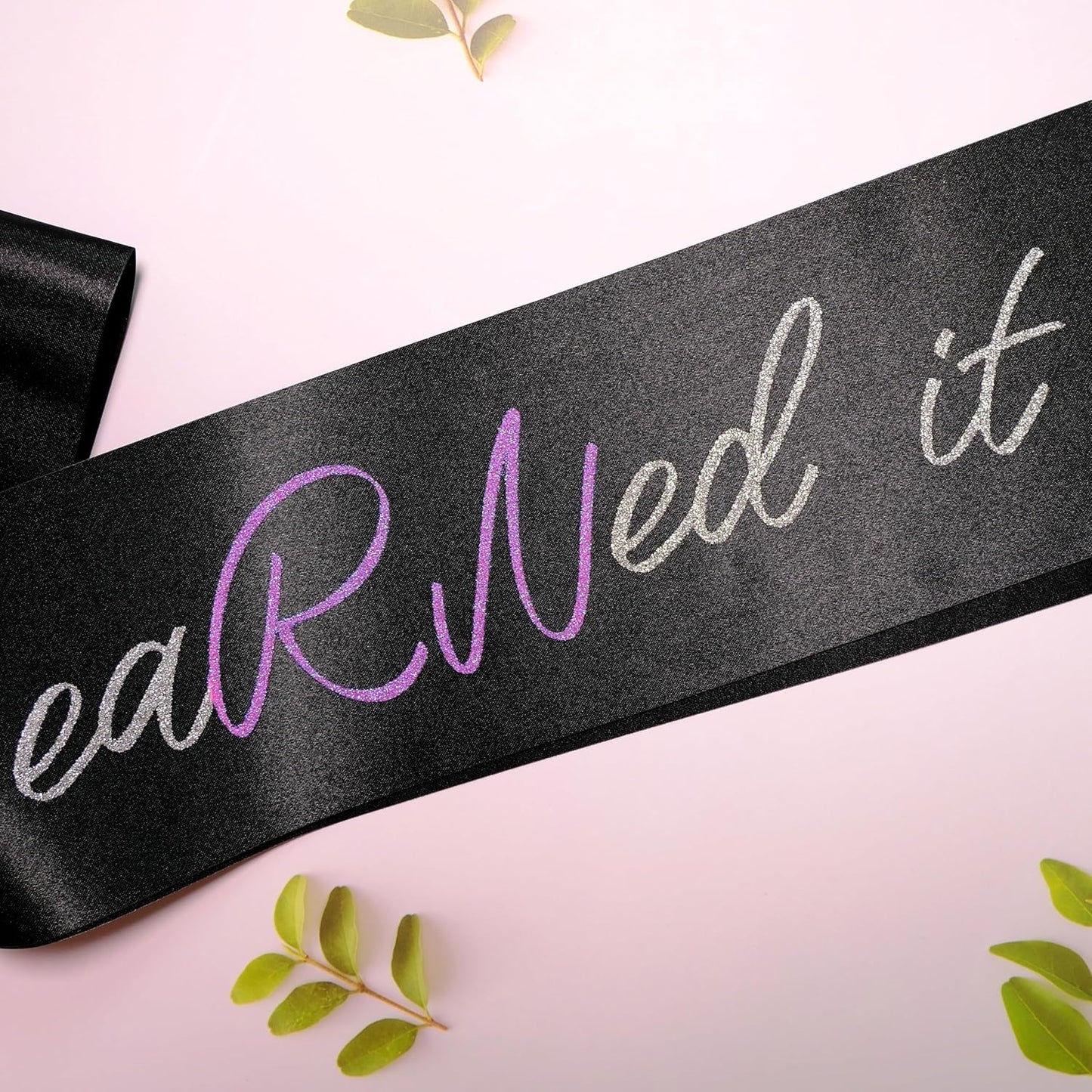 Earned it Sash, Black