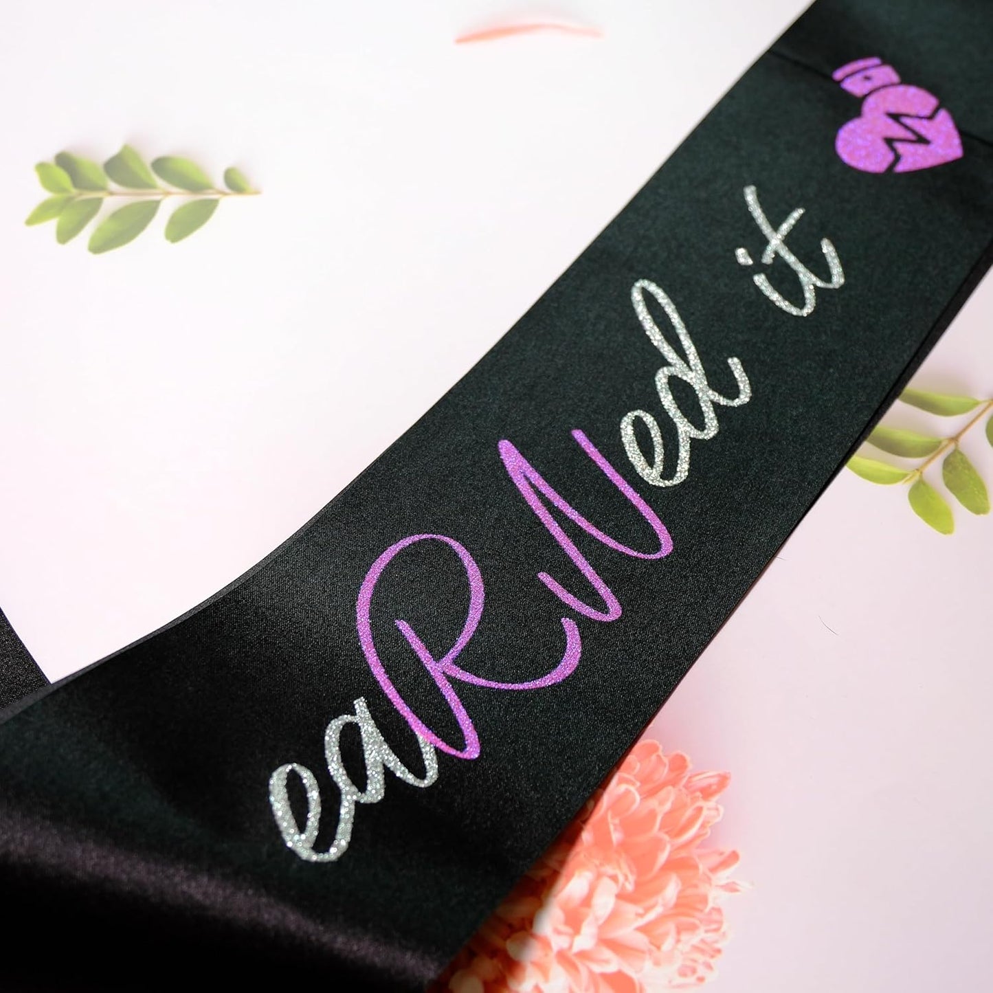 Earned it Sash, Black