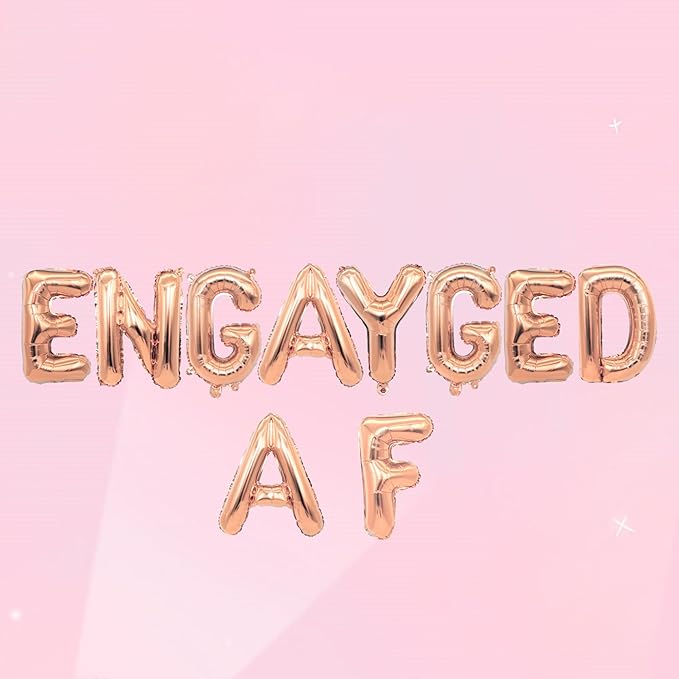 Engayged AF Balloons