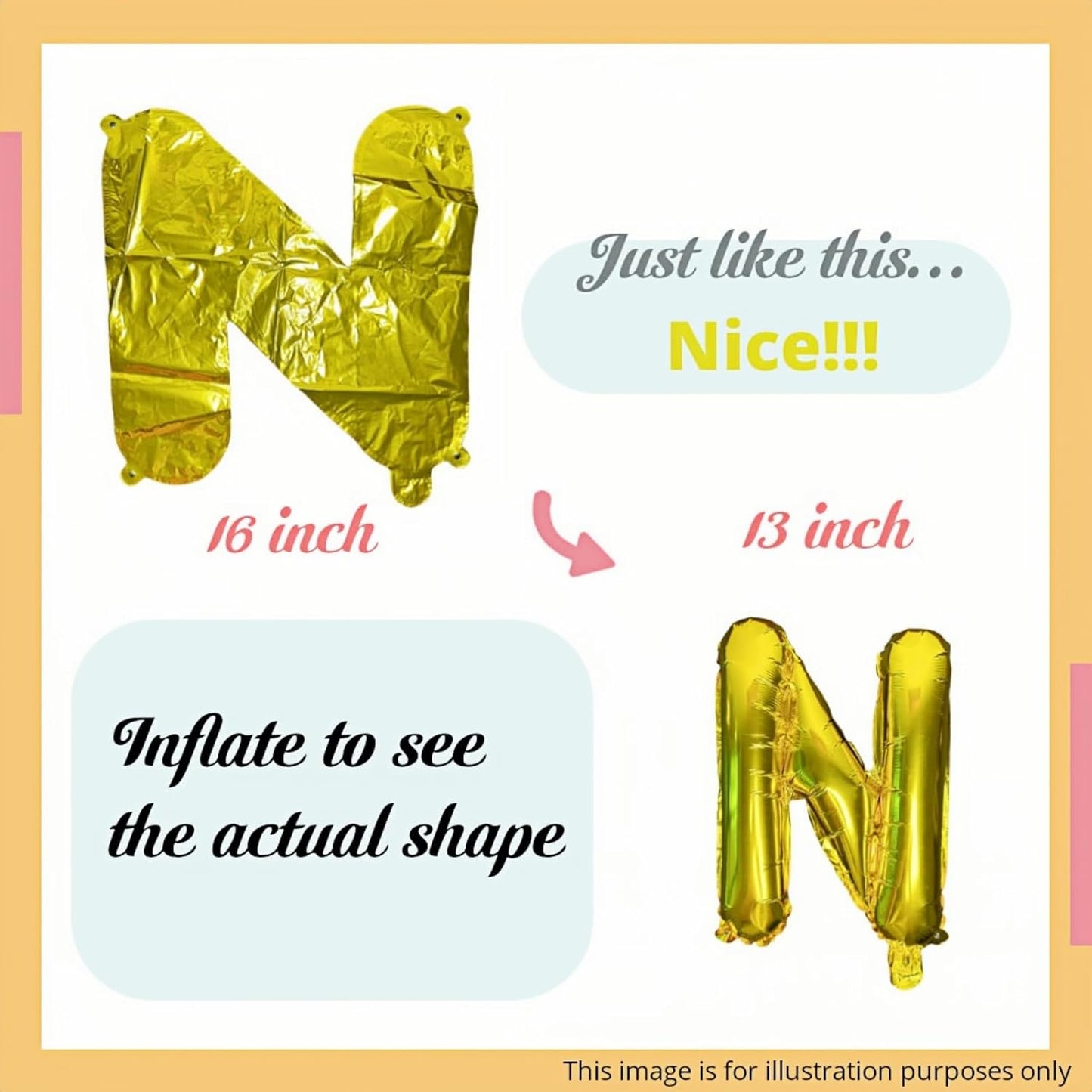 Engayged Letter Balloon Set