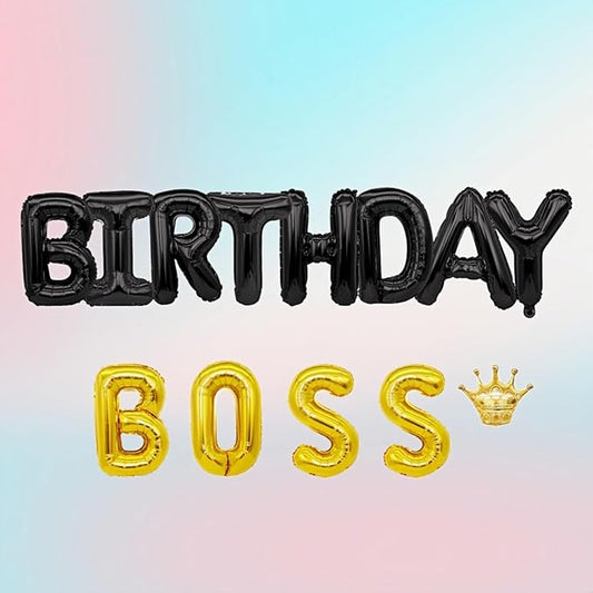 Birthday Boss Balloons