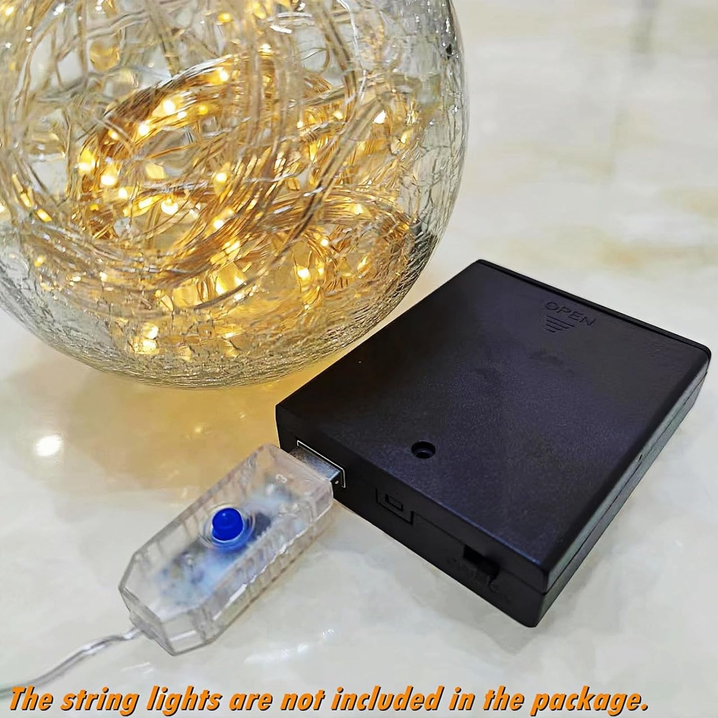 4-AA to USB Battery Box
