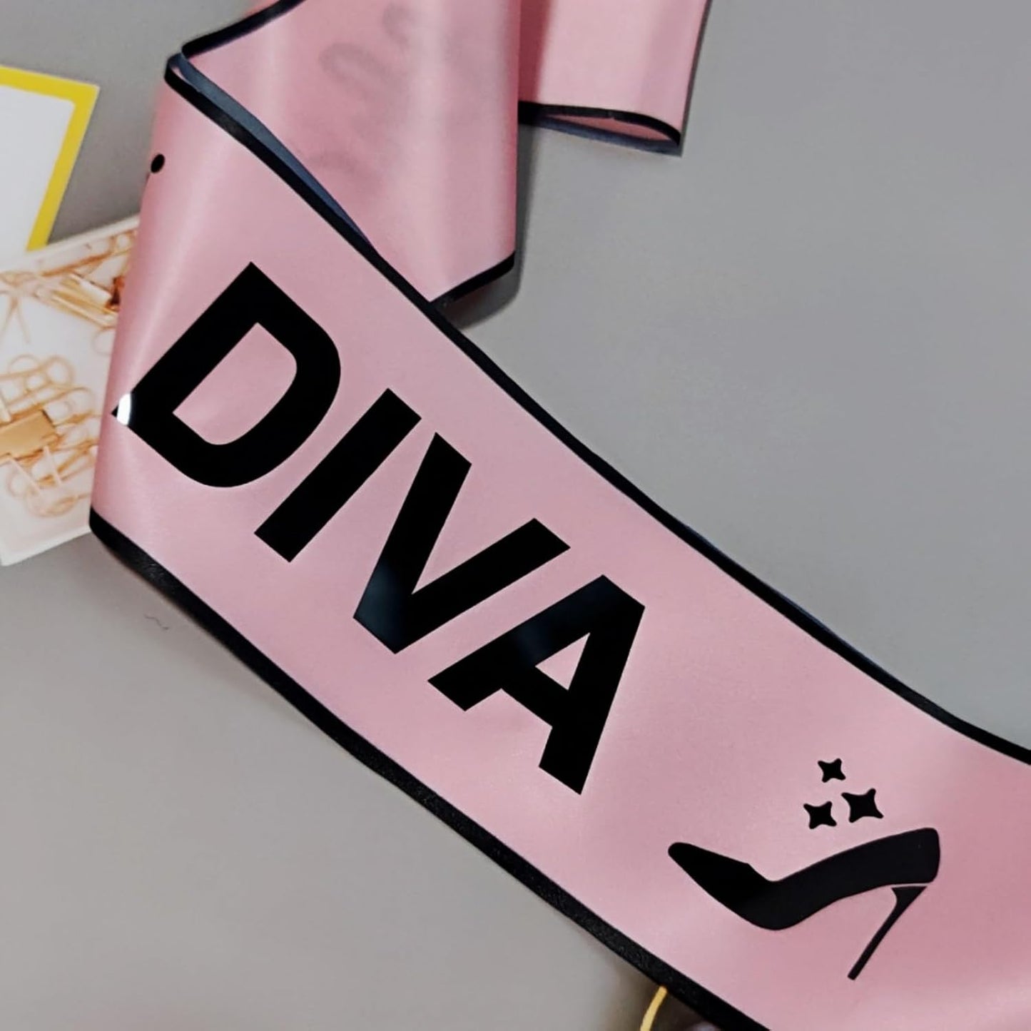 Birthday Diva Sash, Border